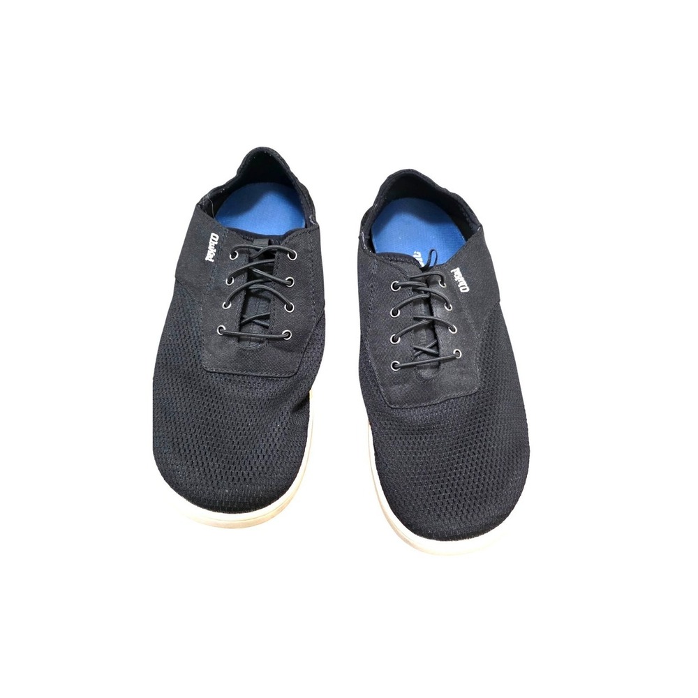 Olukai Men's Nohea Moku Black Mesh Sneakers Size 9.5